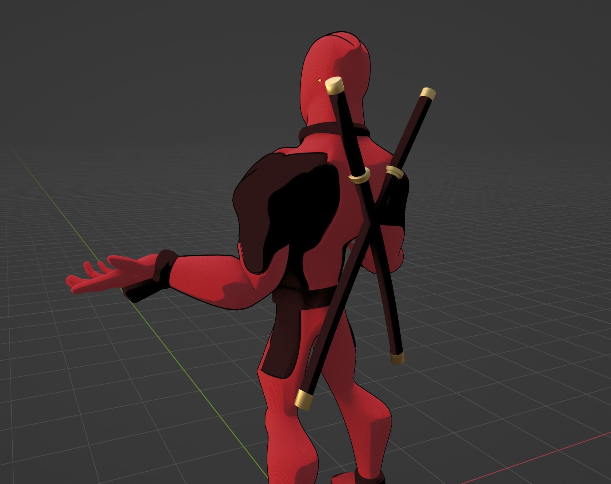 Deadpool - Marvel Comics 3D model_4