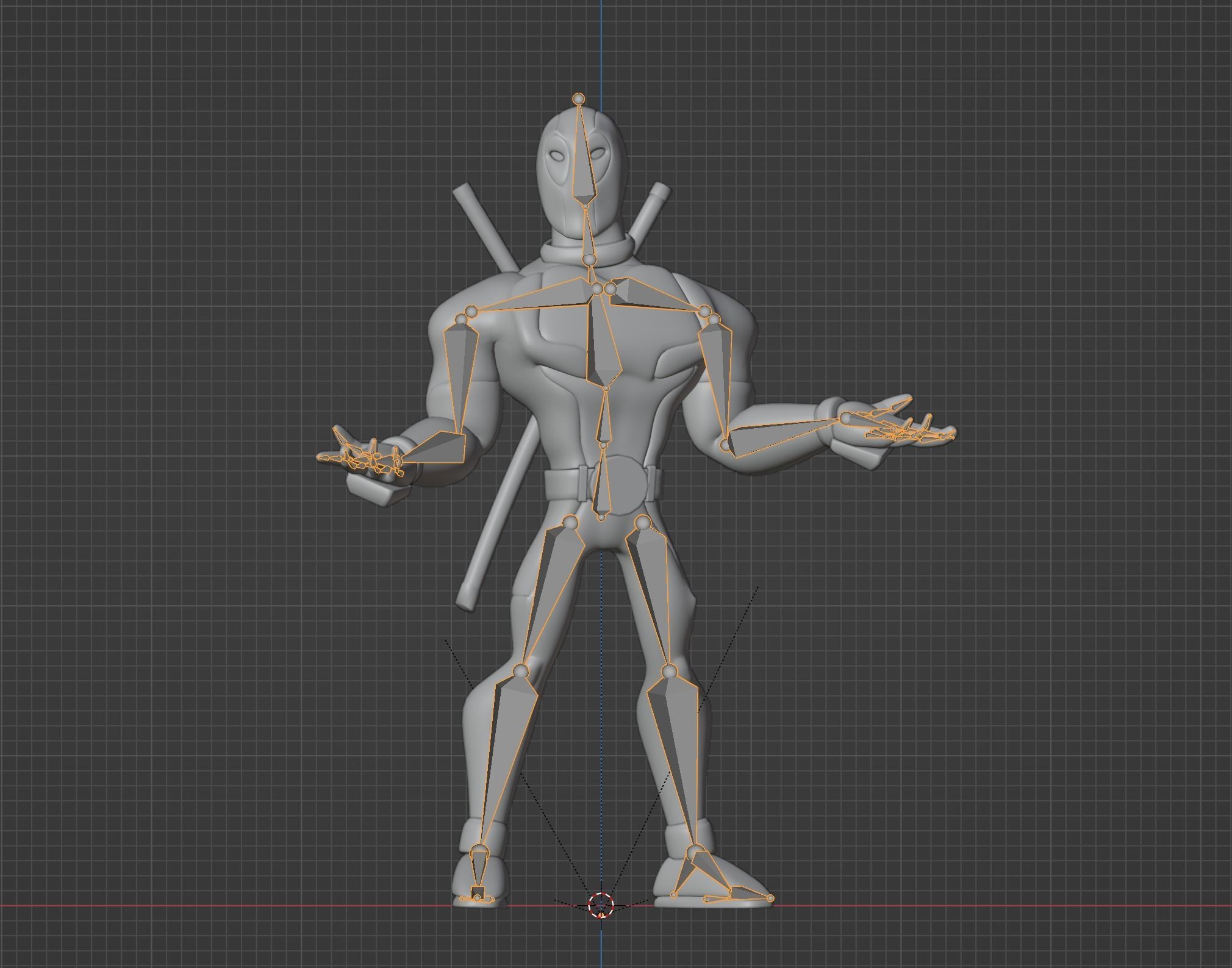 Deadpool - Marvel Comics 3D model_12