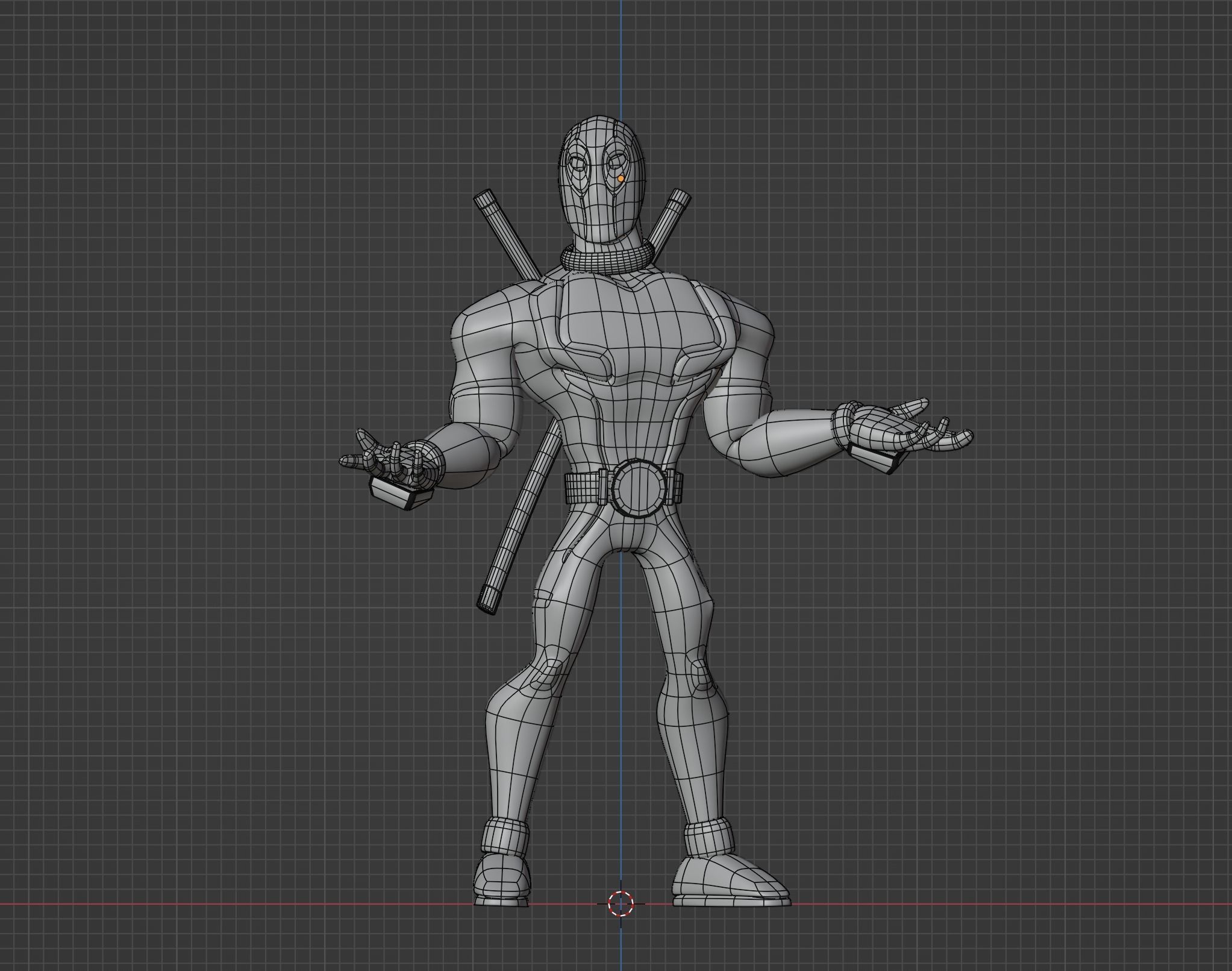 Deadpool - Marvel Comics 3D model_8