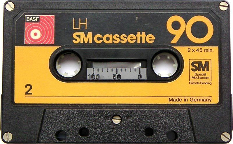 Audio Cassette 80-90s 3D model_7