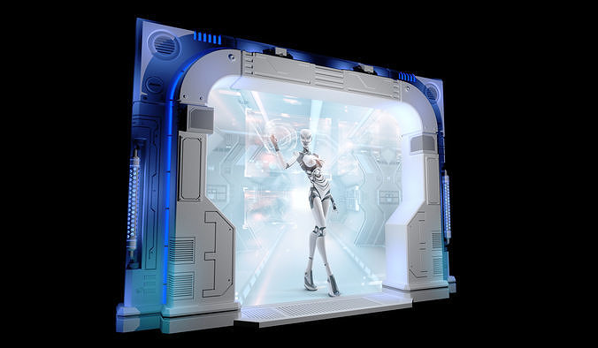 Full of technological sense 3D model