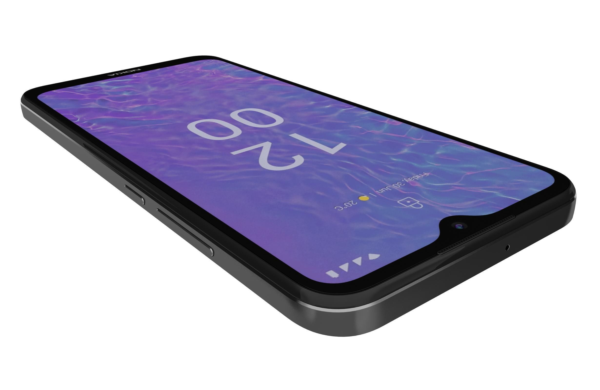 Nokia C210 3D model_13