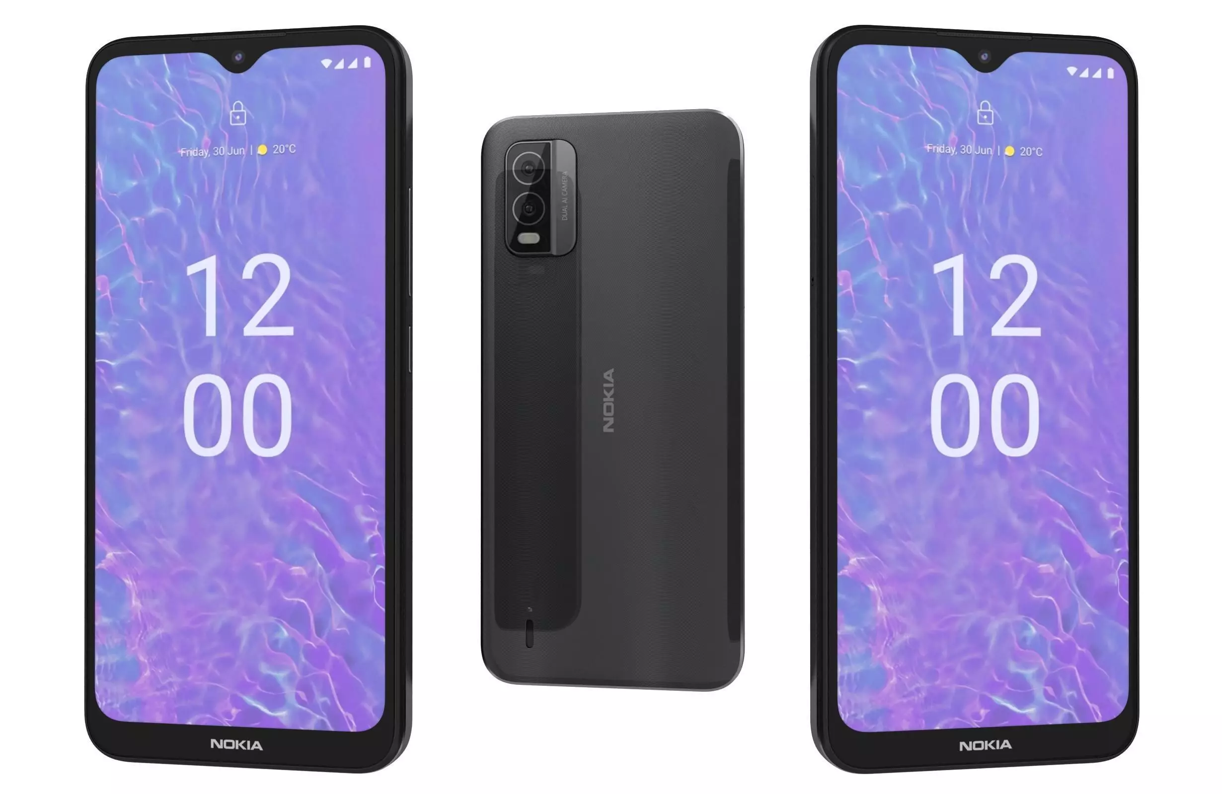 Nokia C210 3D model_0