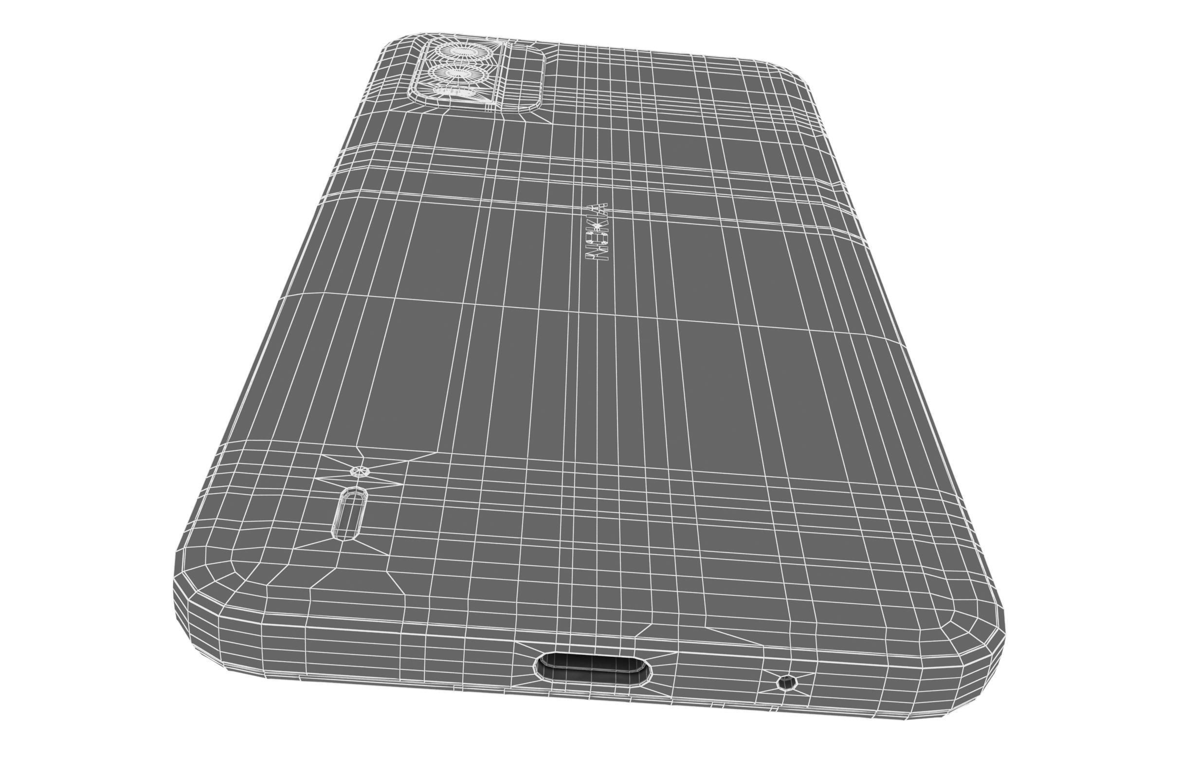 Nokia C210 3D model_21