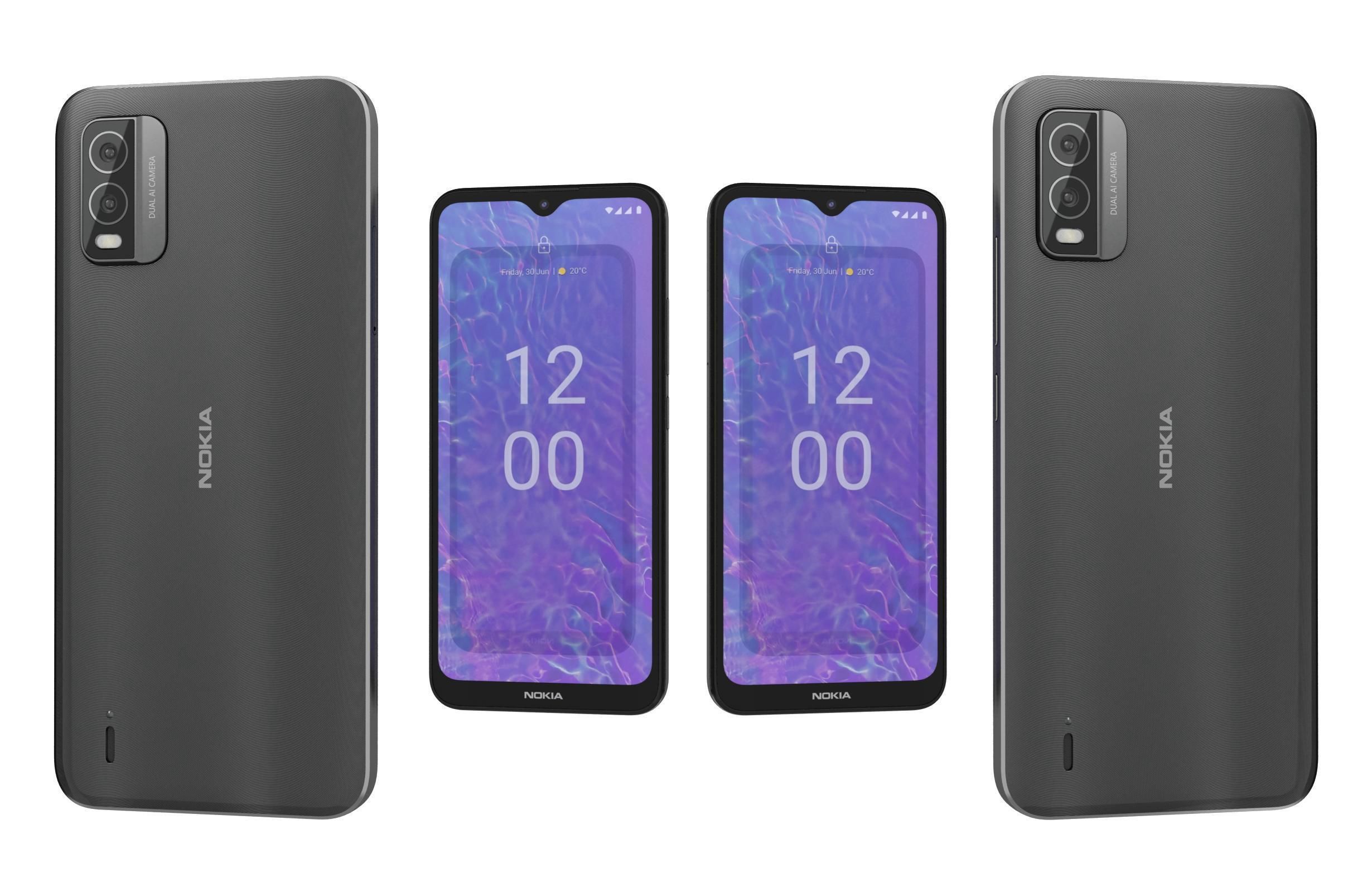 Nokia C210 3D model_3