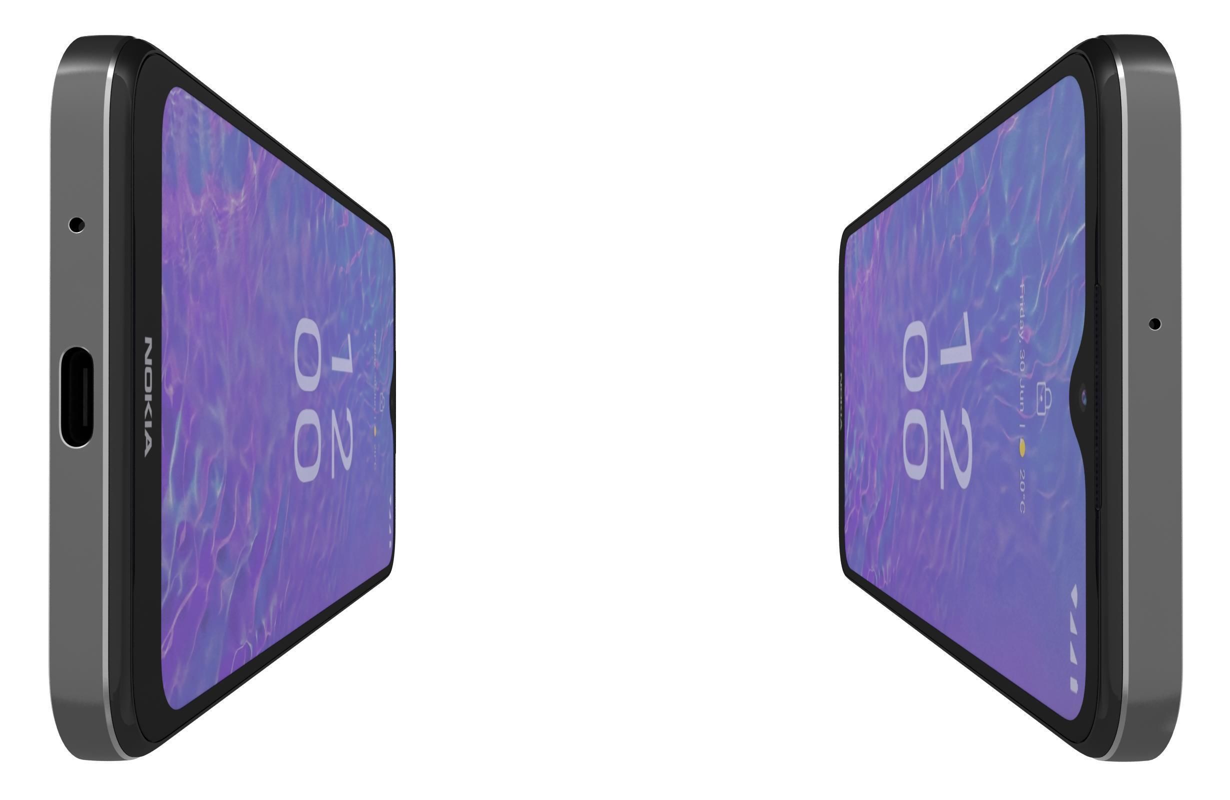 Nokia C210 3D model_8