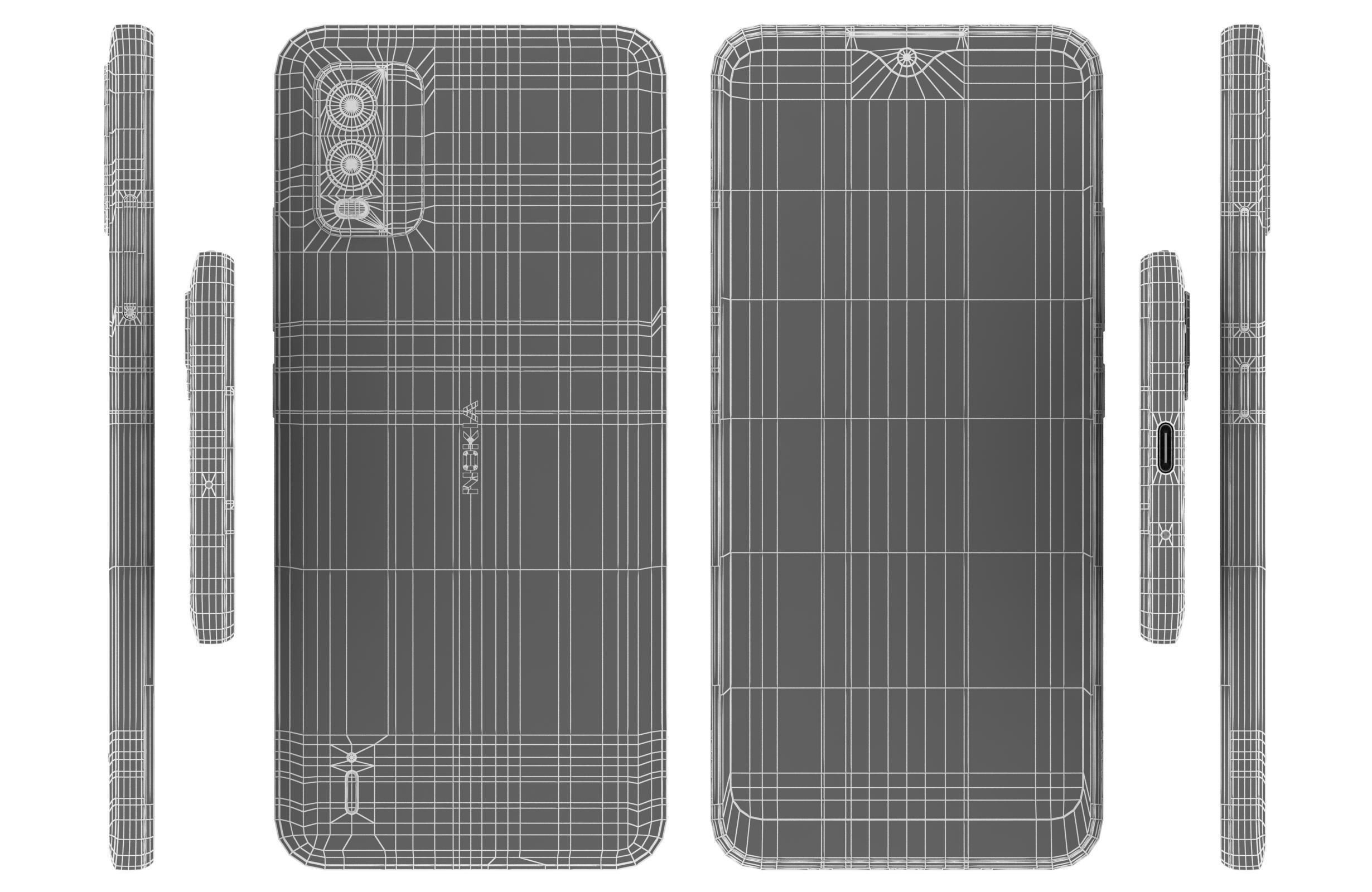 Nokia C210 3D model_16