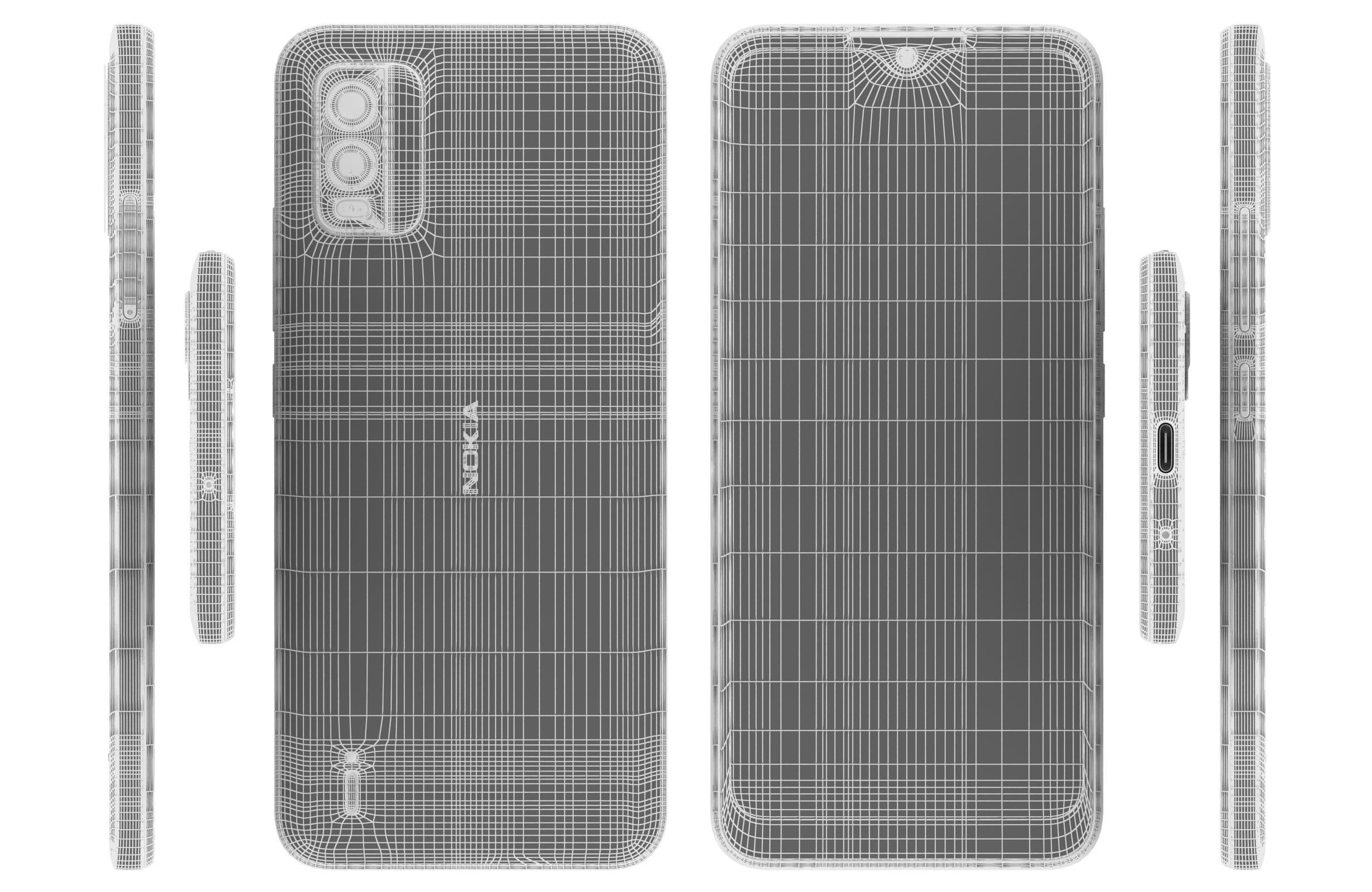 Nokia C210 3D model_17