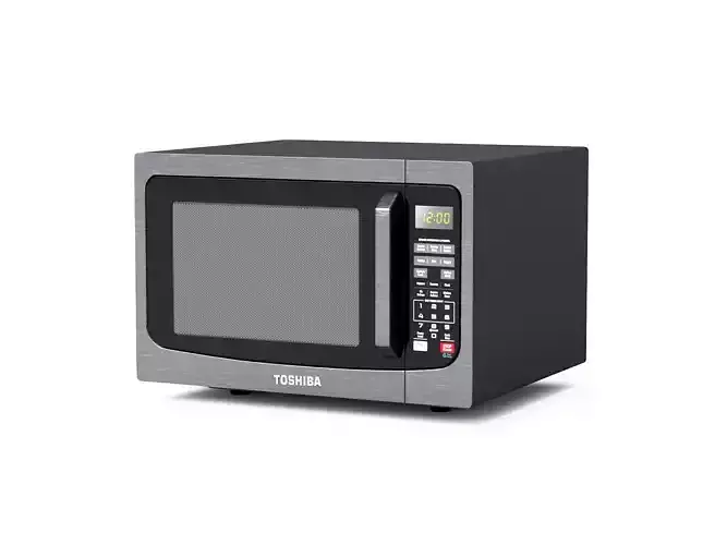 Microwaves Low-poly 3D model