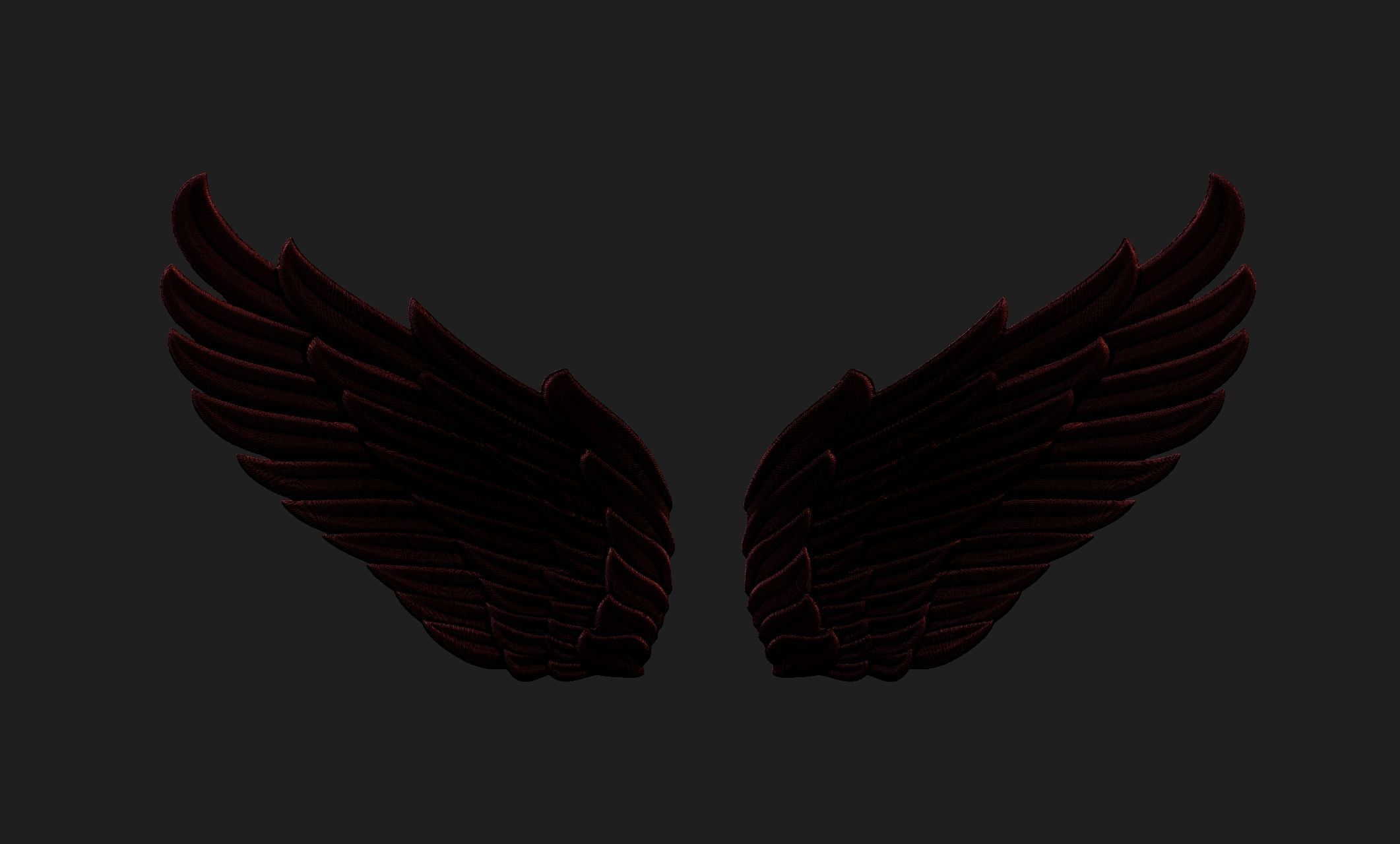 wings 01 3D model_1