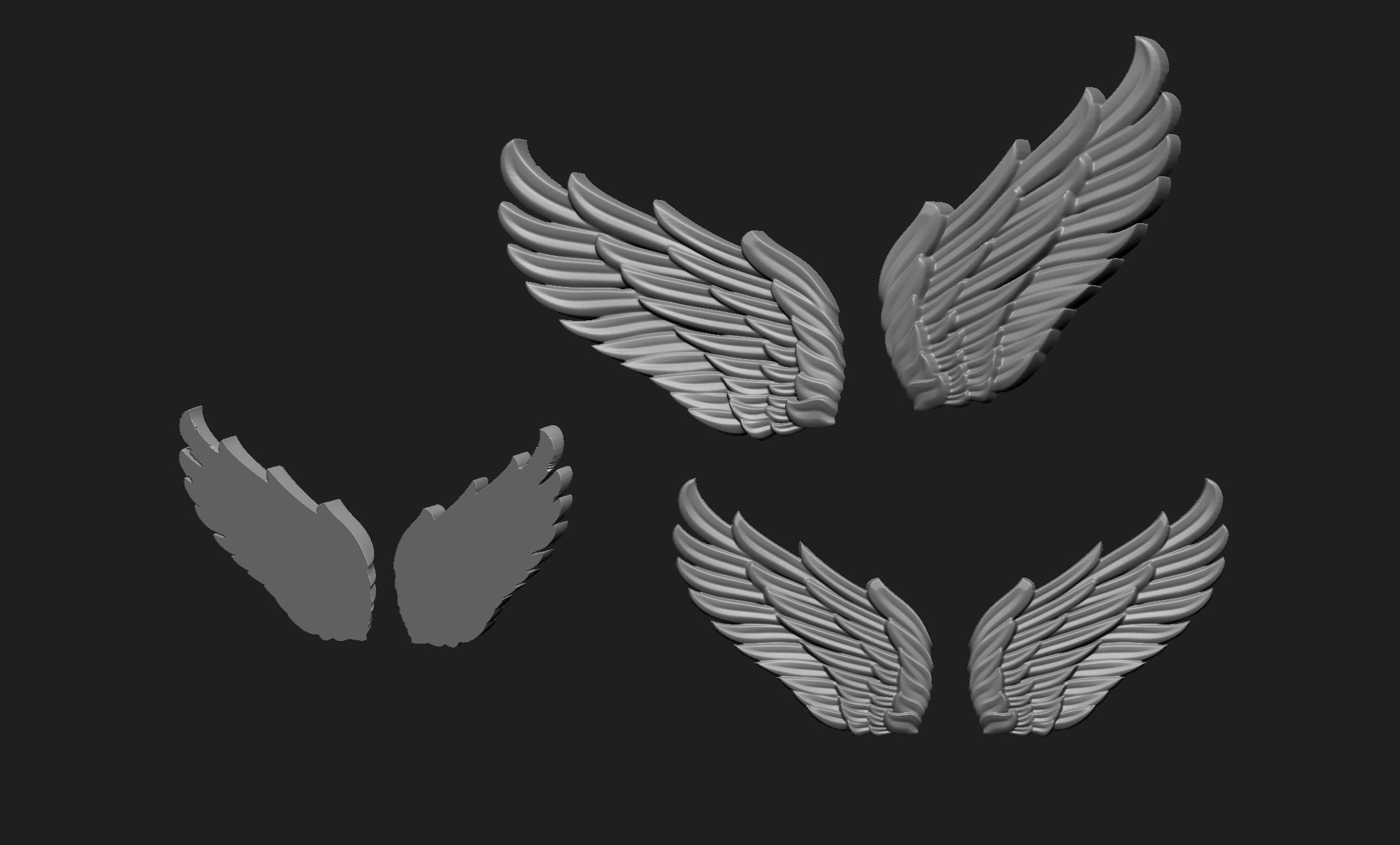 wings 01 3D model_5