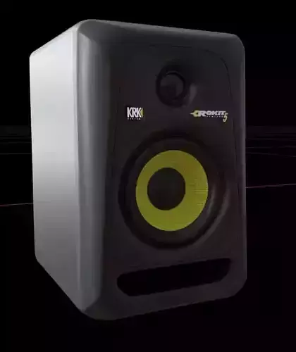 KRK Rokit5 Studio Monitor Speakers 3D model