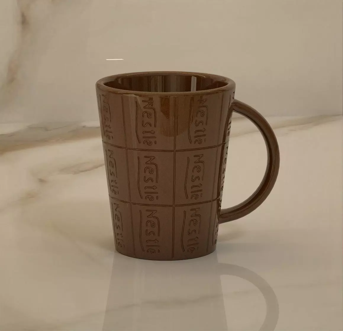 Nescafe hot chocolate cup Free 3D model