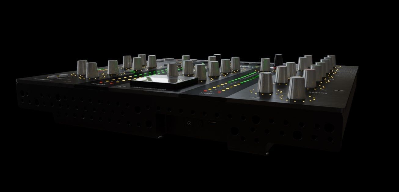 SolidStateLogic UC-1 mixing Controller 3D model_3