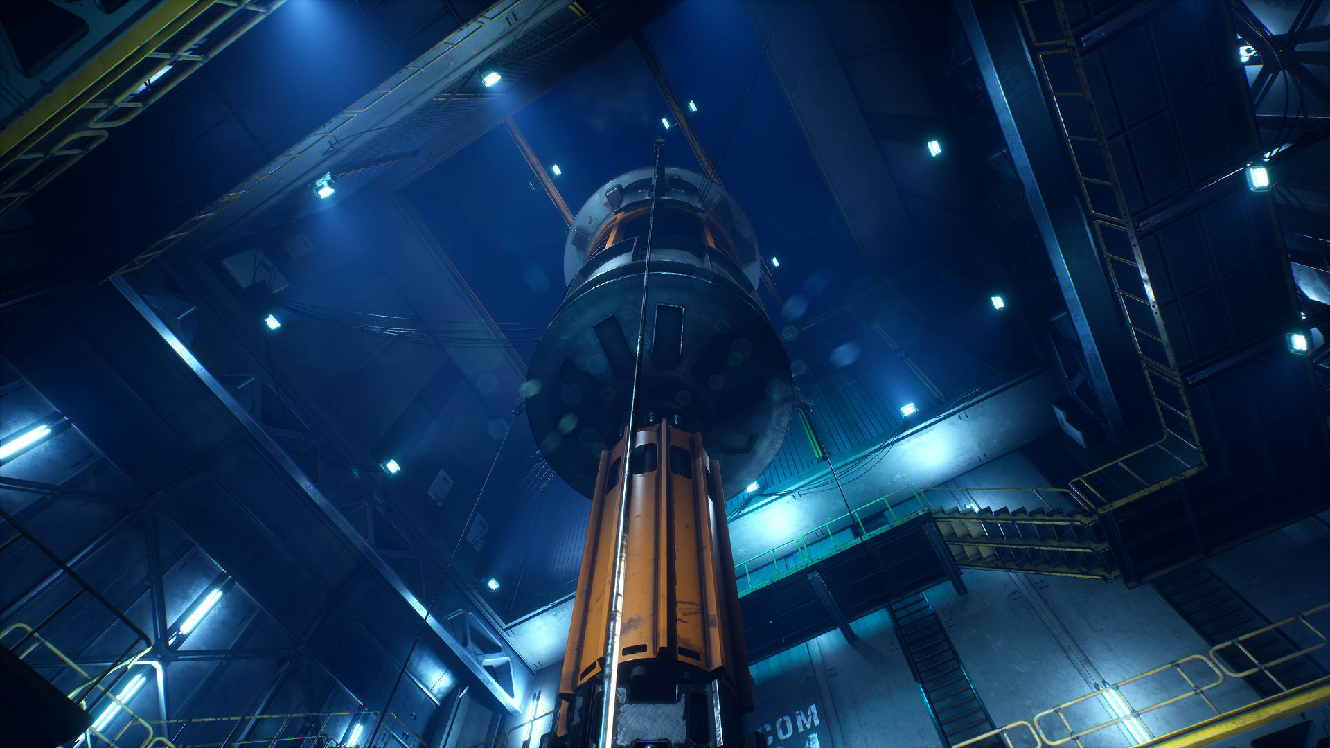 Drilling Rig Low-poly 3D model_20