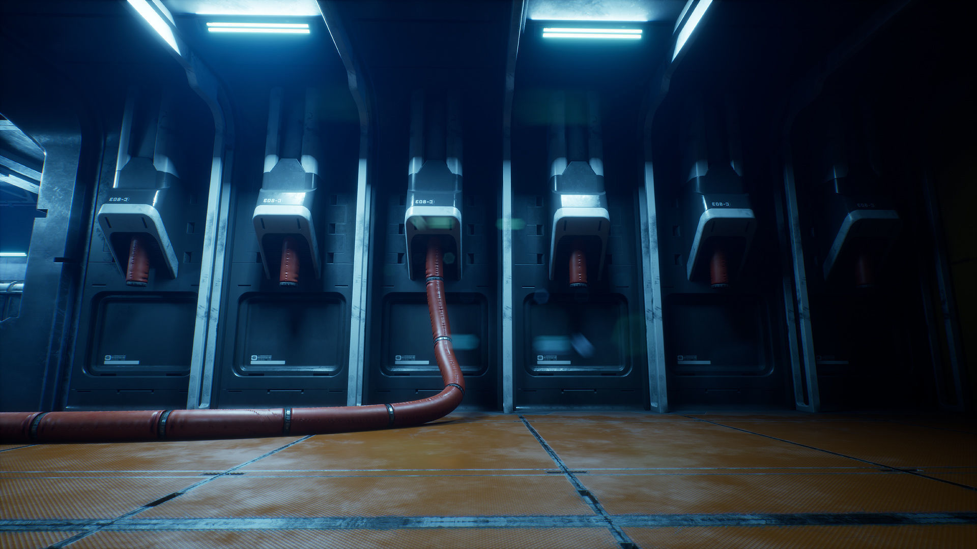 Drilling Rig Low-poly 3D model_18