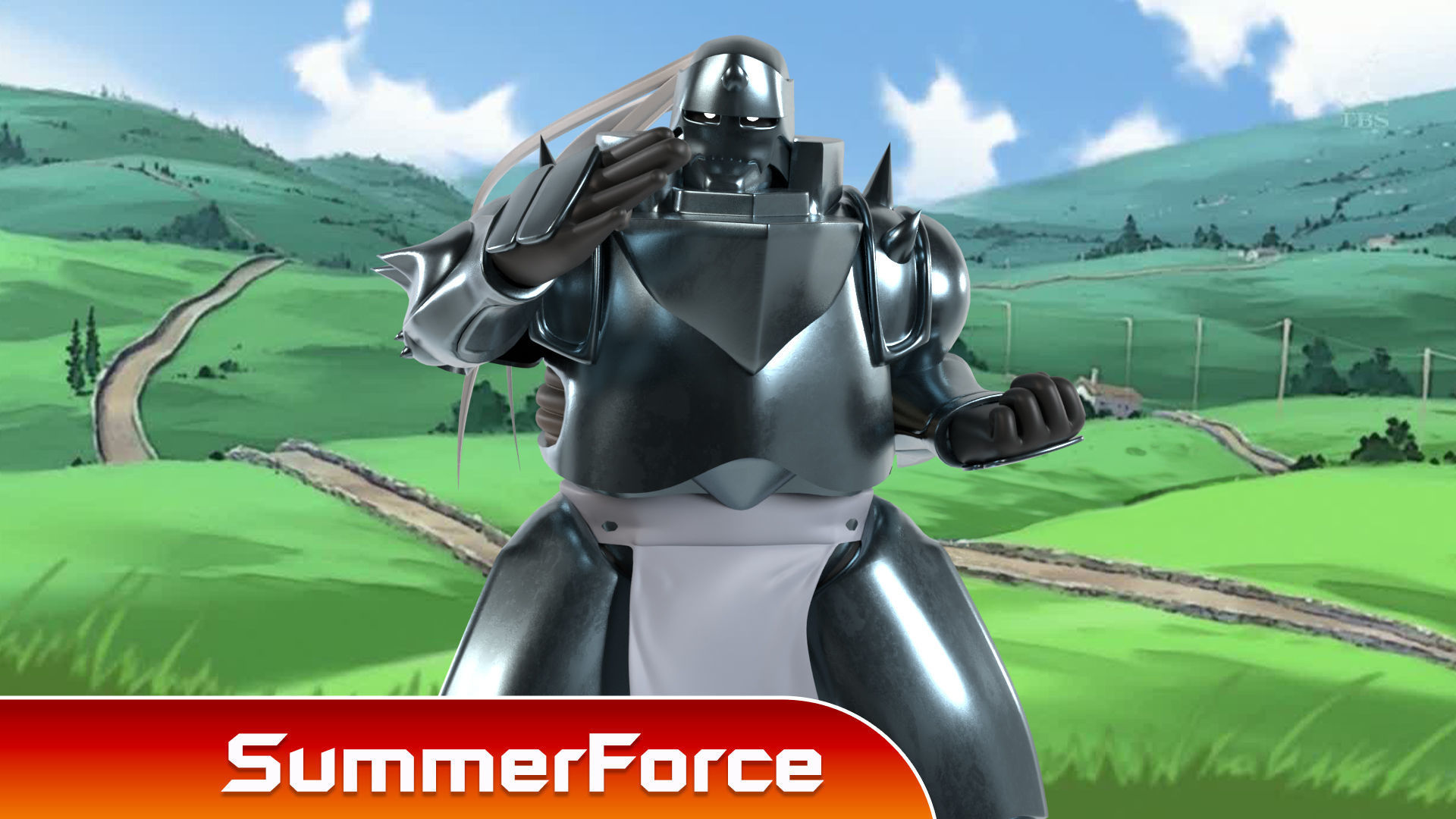Alphonse Elric - Fullmetal Alchemist 3D model_1