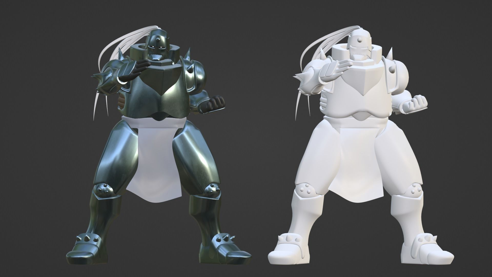 Alphonse Elric - Fullmetal Alchemist 3D model_15