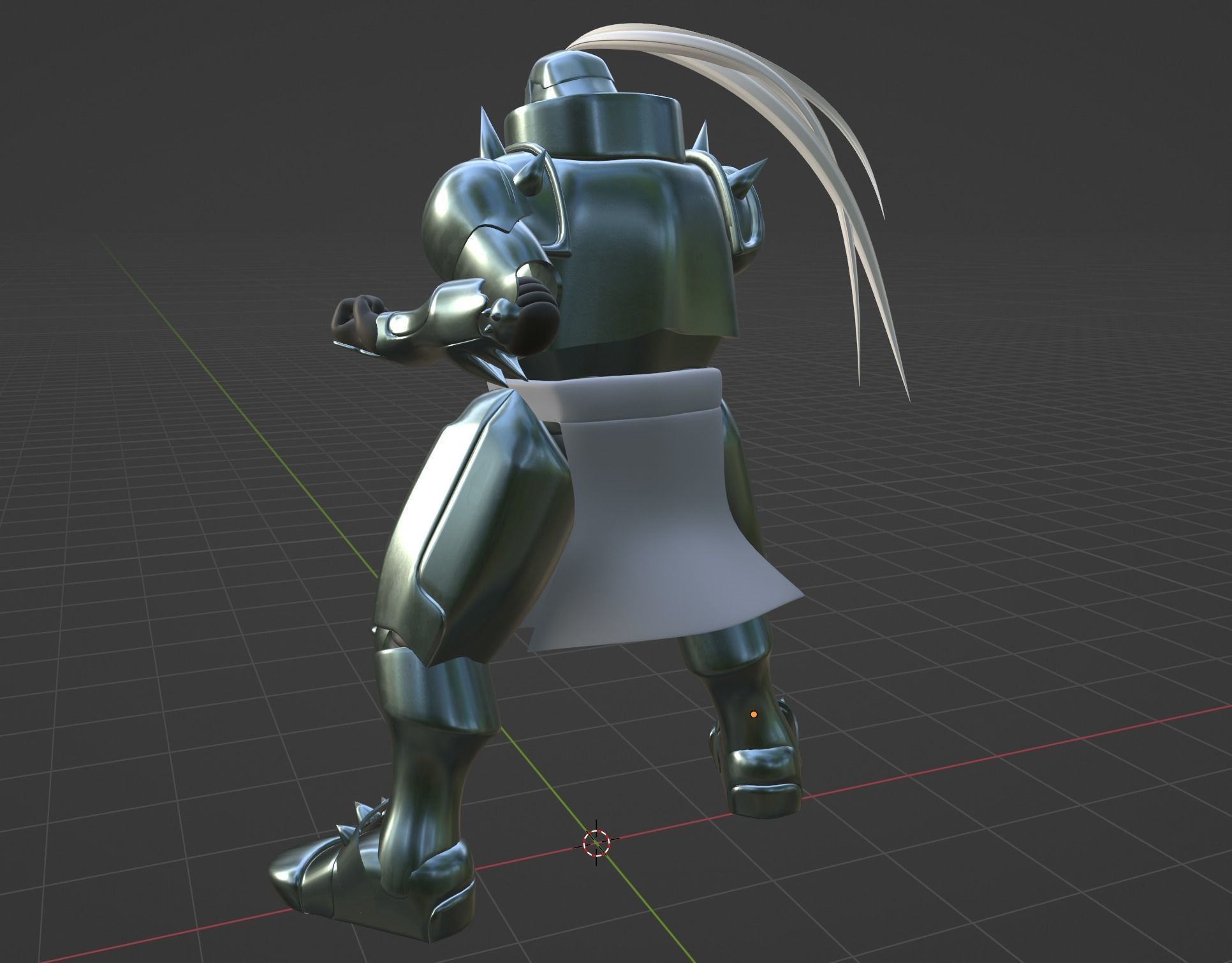 Alphonse Elric - Fullmetal Alchemist 3D model_6