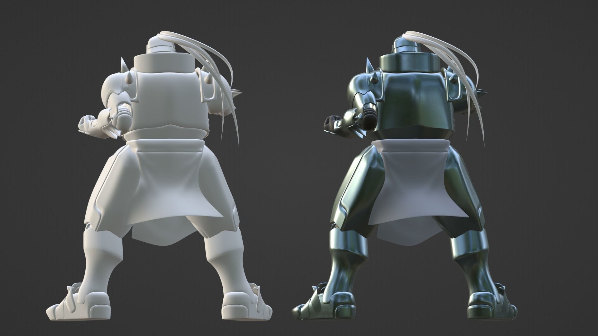 Alphonse Elric - Fullmetal Alchemist 3D model_16