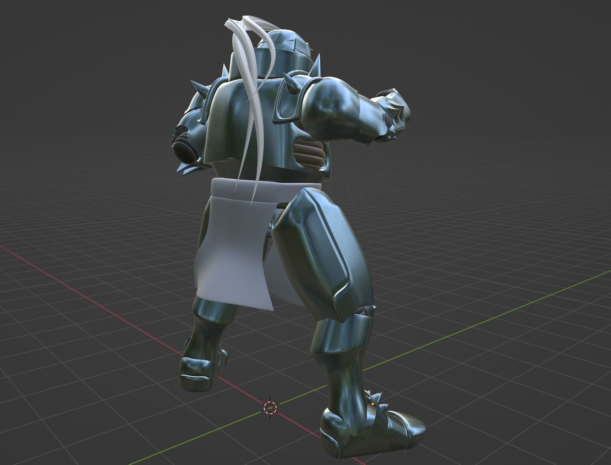 Alphonse Elric - Fullmetal Alchemist 3D model_7