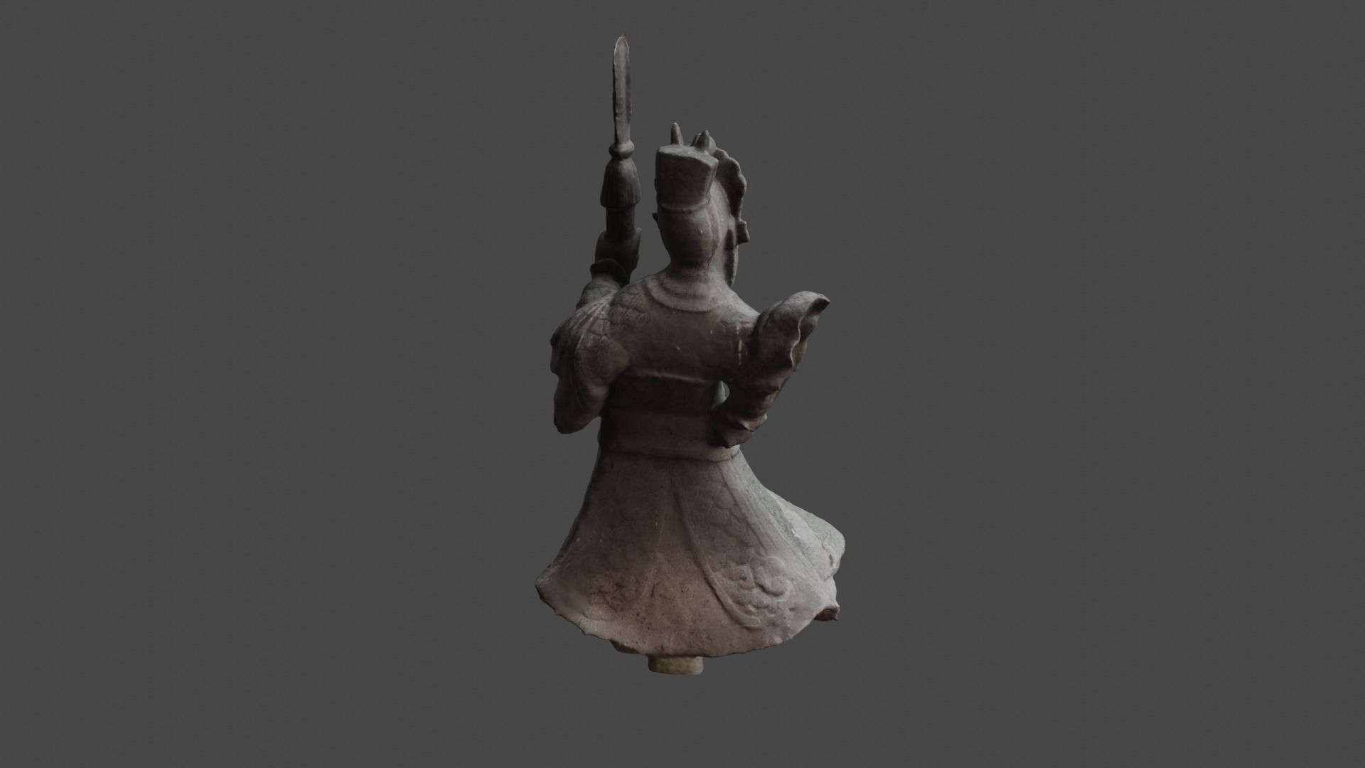 Chinese Guardian Statue 3D print model_19