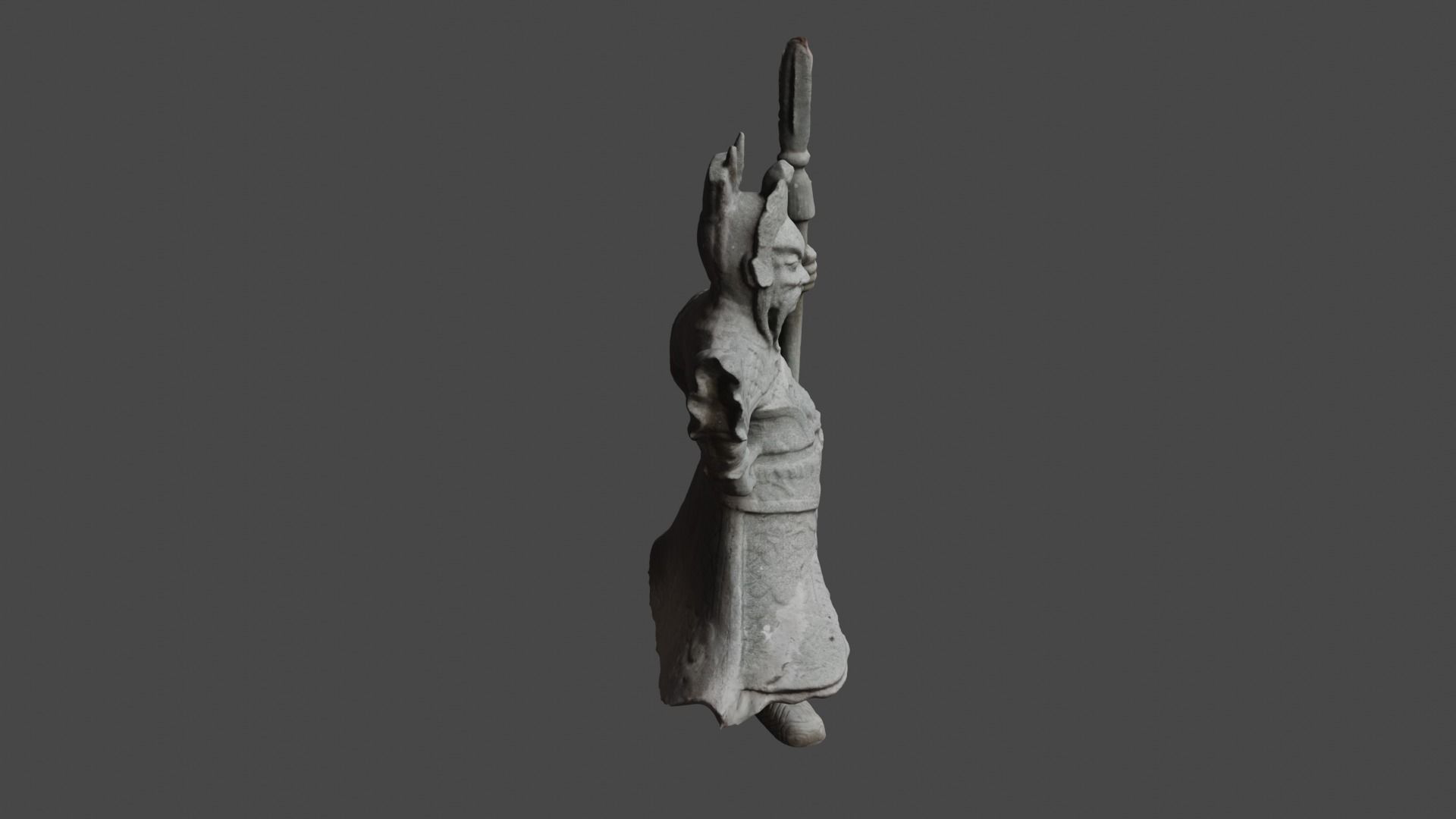 Chinese Guardian Statue 3D print model_15