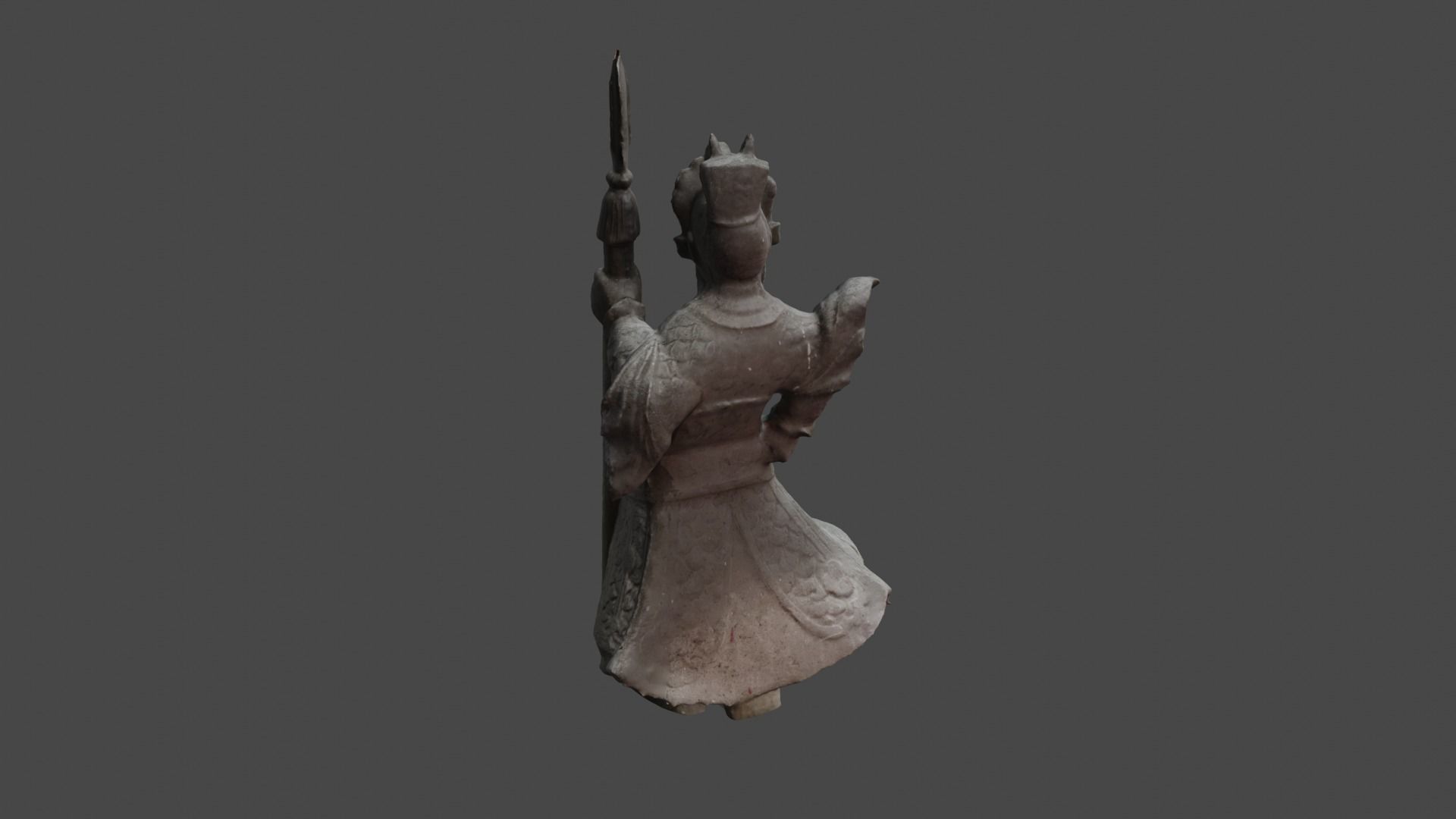 Chinese Guardian Statue 3D print model_21
