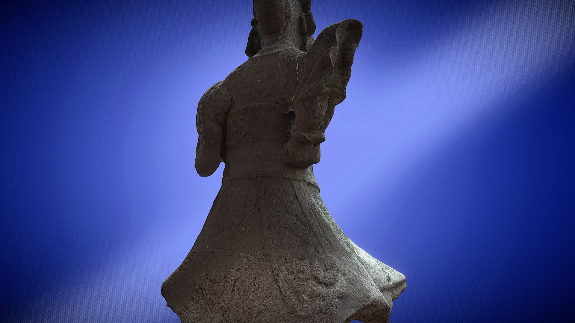 Chinese Guardian Statue 3D print model_4