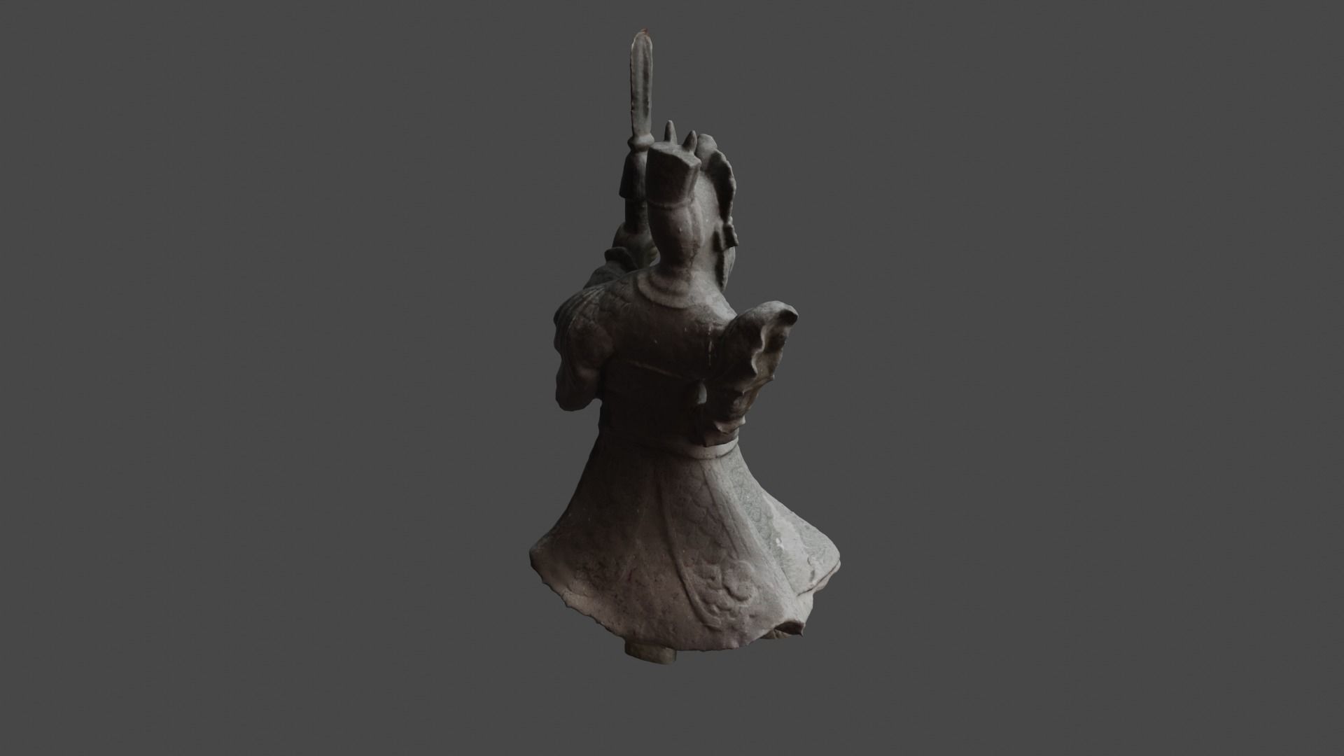 Chinese Guardian Statue 3D print model_18