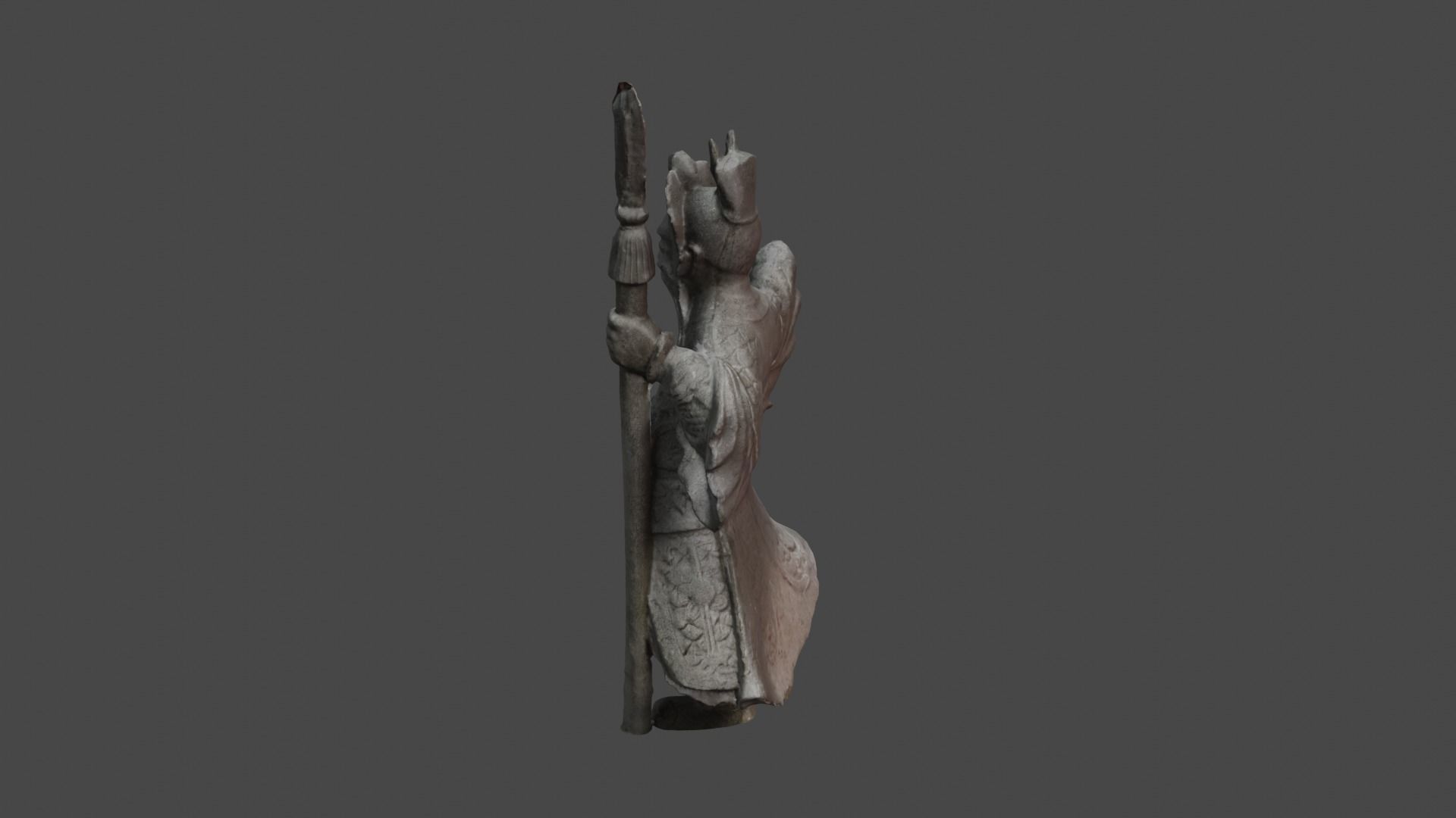 Chinese Guardian Statue 3D print model_24