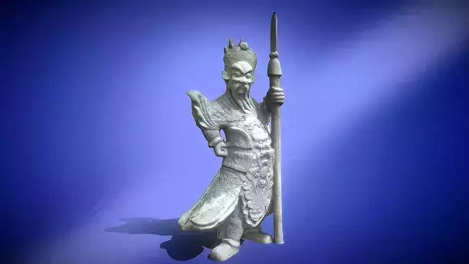 Chinese Guardian Statue