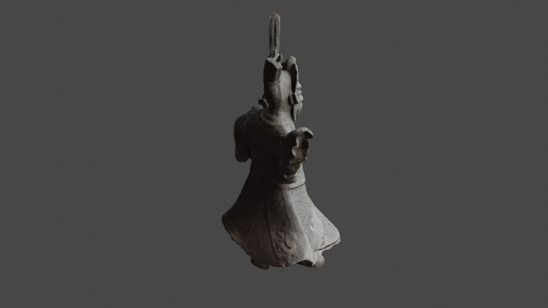 Chinese Guardian Statue 3D print model_17