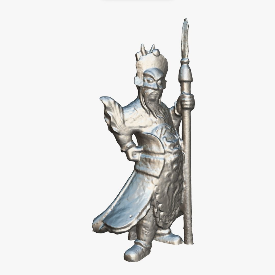 Chinese Guardian Statue 3D print model_5