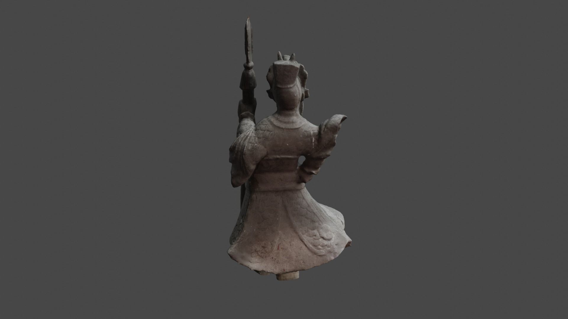 Chinese Guardian Statue 3D print model_20