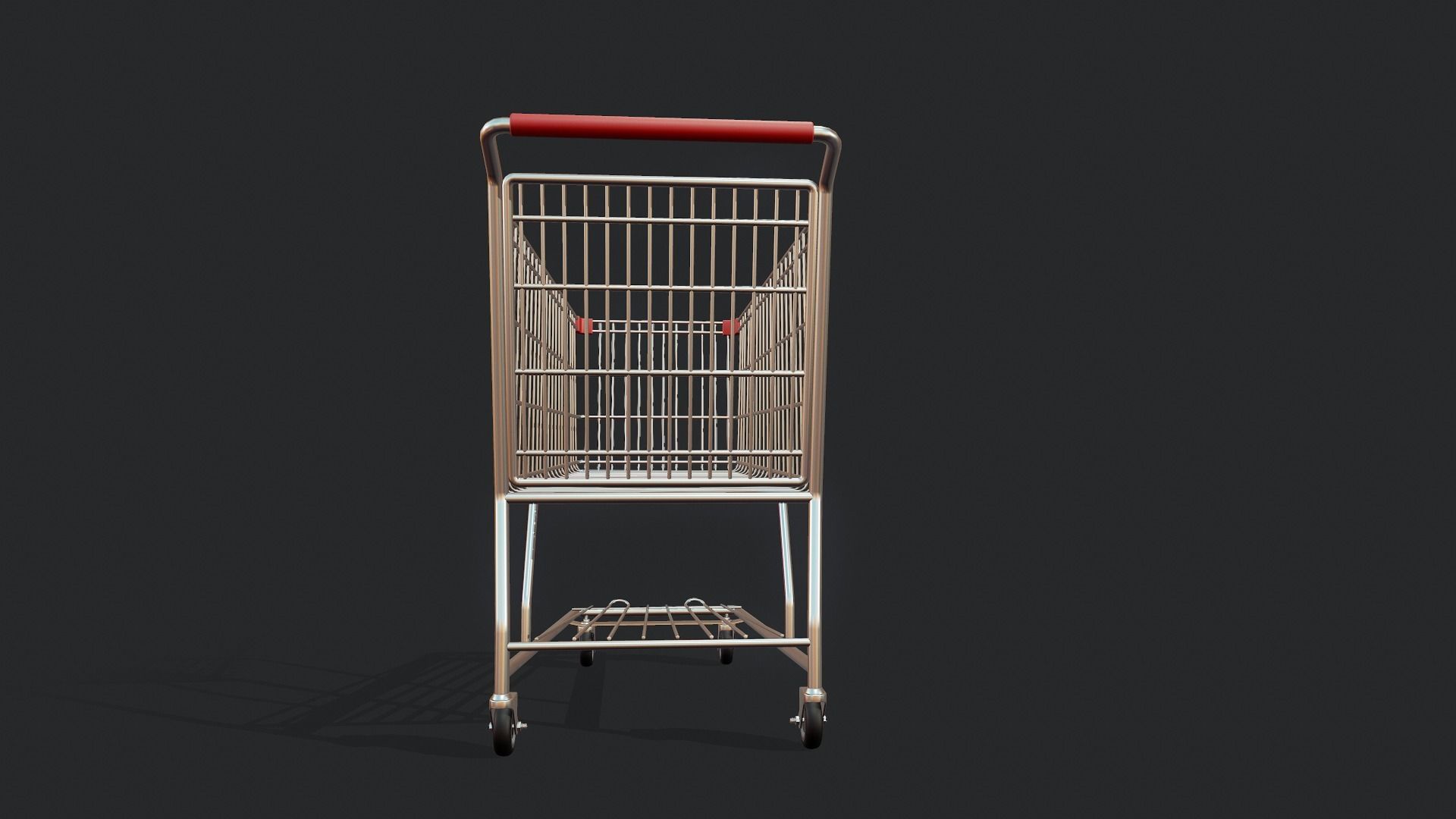 Shopping Cart - Tutorial Included 3D model_8