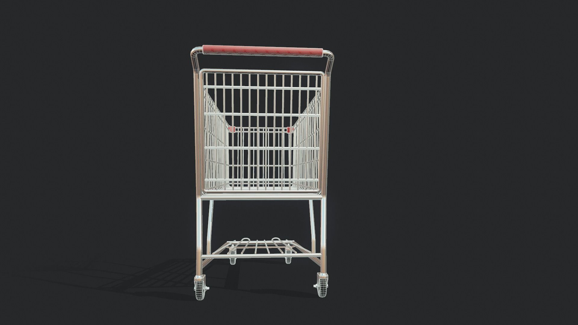 Shopping Cart - Tutorial Included 3D model_9