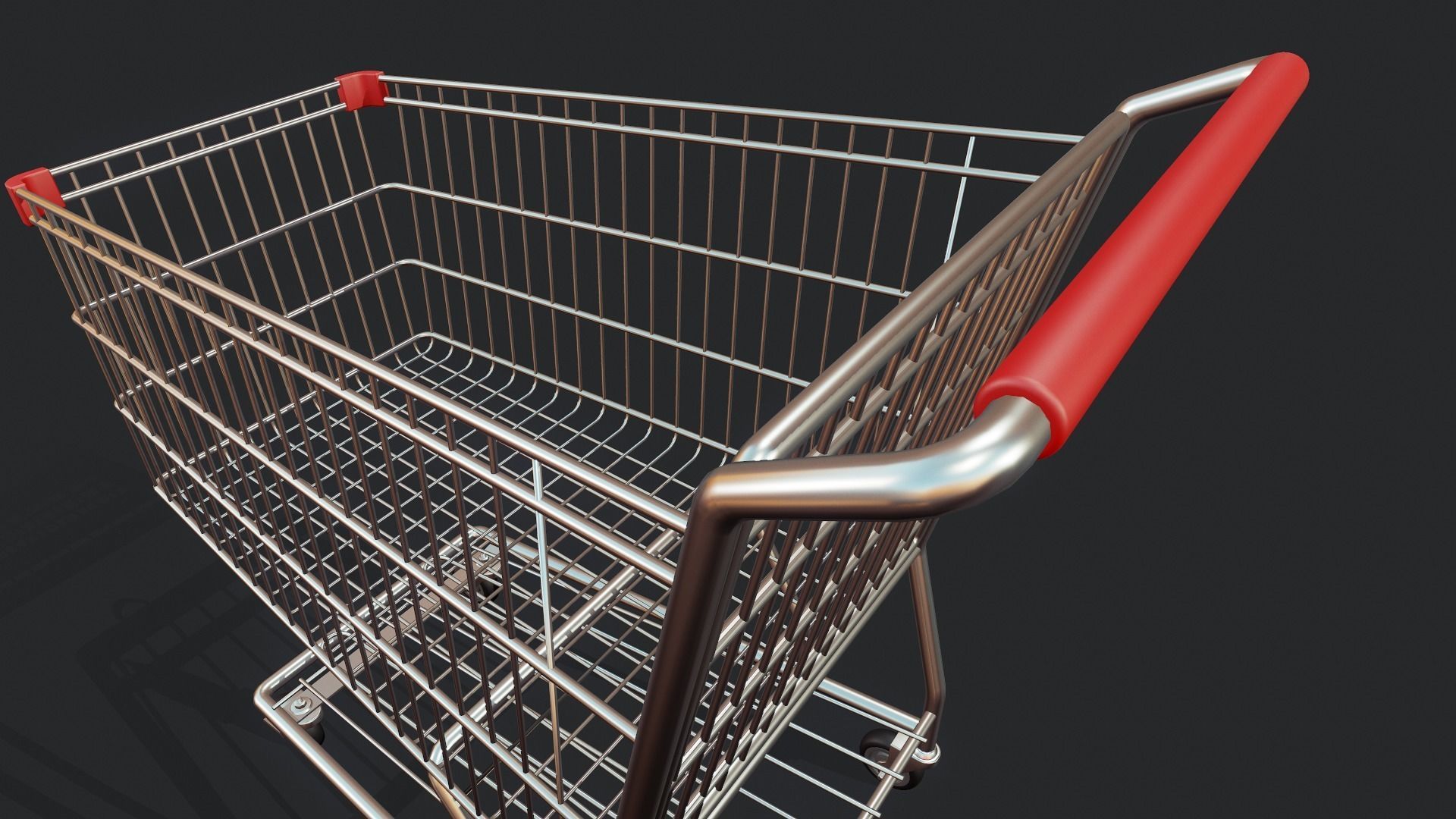 Shopping Cart - Tutorial Included 3D model_16