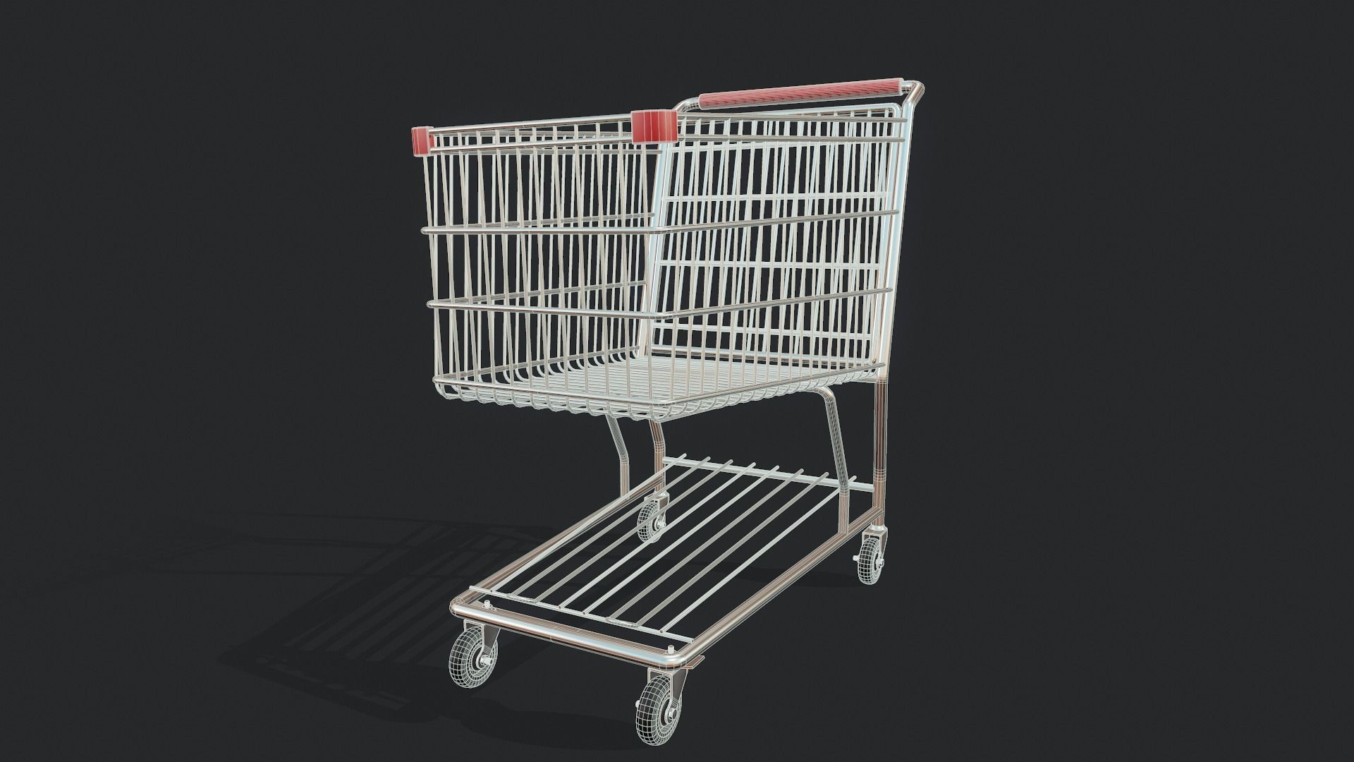 Shopping Cart - Tutorial Included 3D model_5