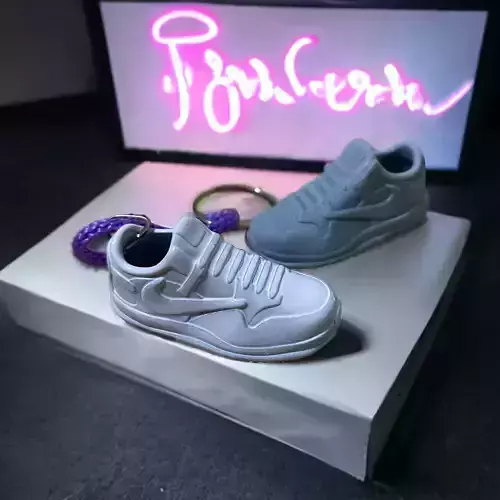  NIKE AIR MAX 1 TRAVIS SCOTT 3D print model