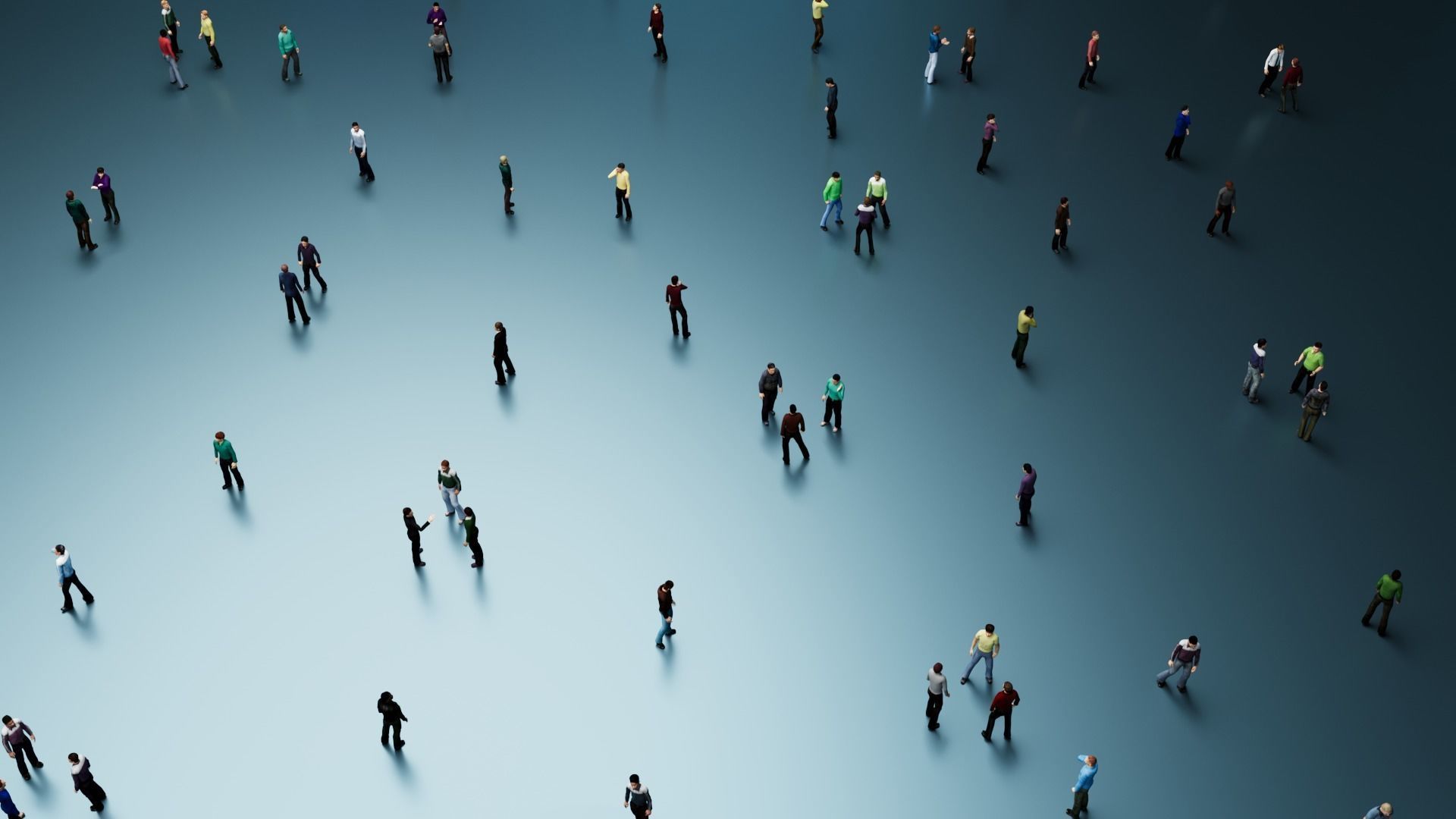 Low Poly Rigged Animated Males Pack - 200 Pieces Low-poly 3D model_3