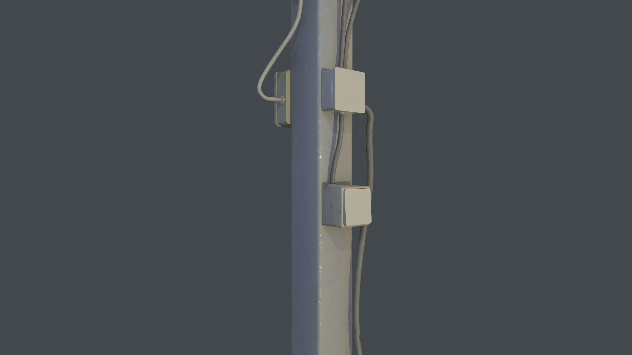 Post-camera Low-poly 3D model_6