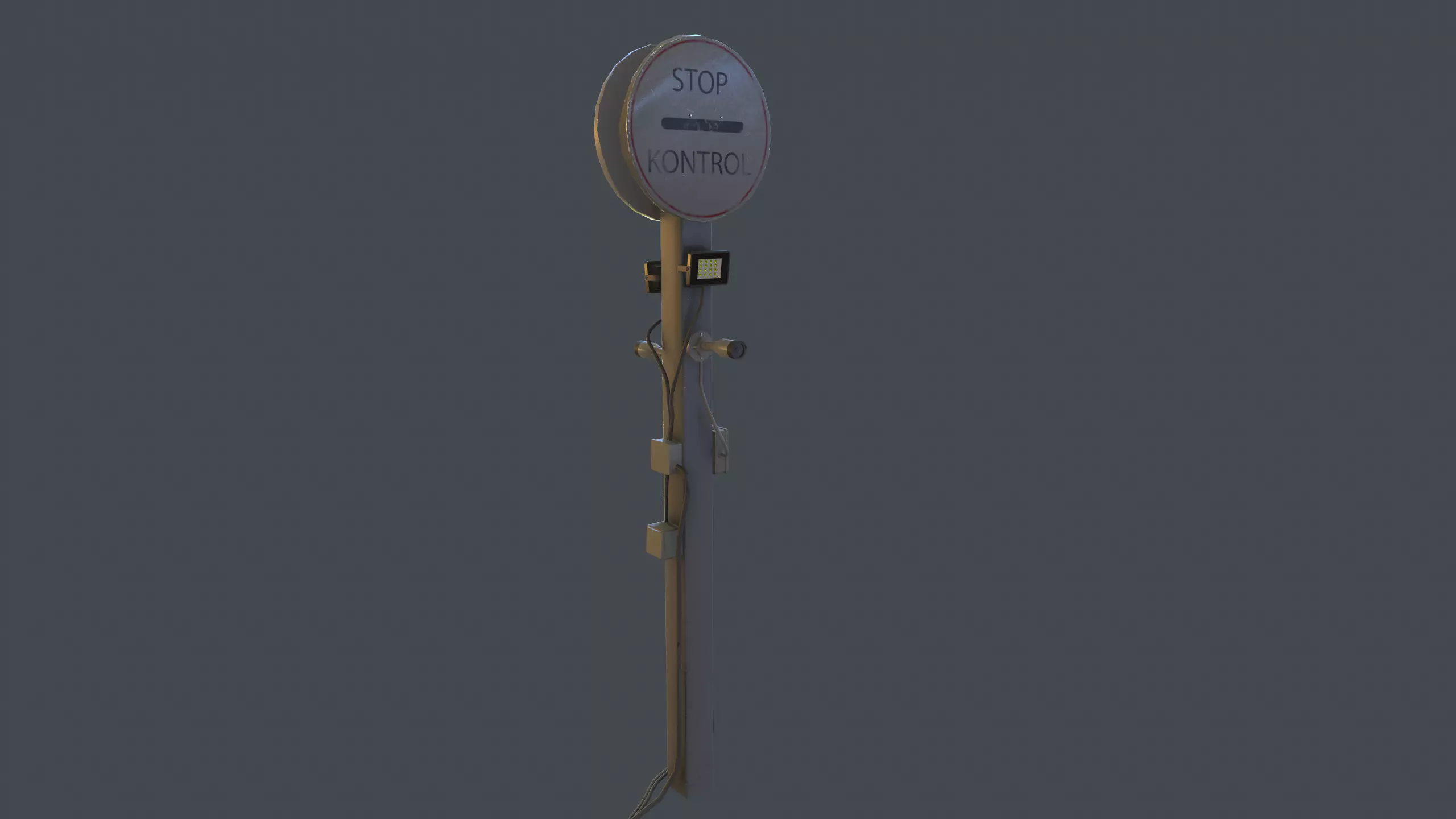 Post-camera Low-poly 3D model_0