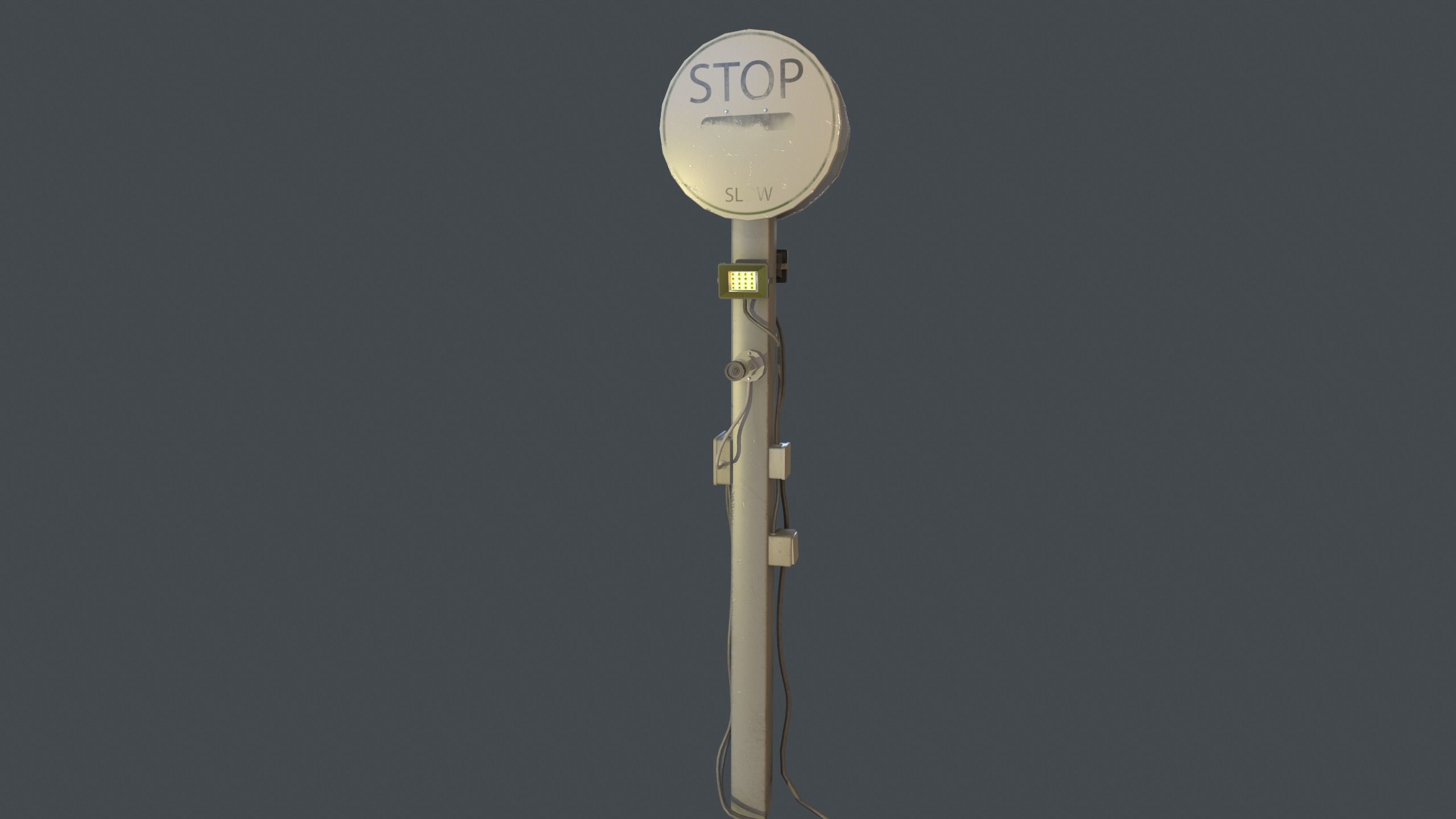 Post-camera Low-poly 3D model_2