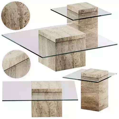 Liang and Eimil Rock Coffee Table Concrete