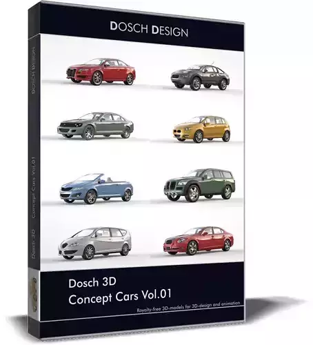 Dosch 3D - Concept Cars Vol 1