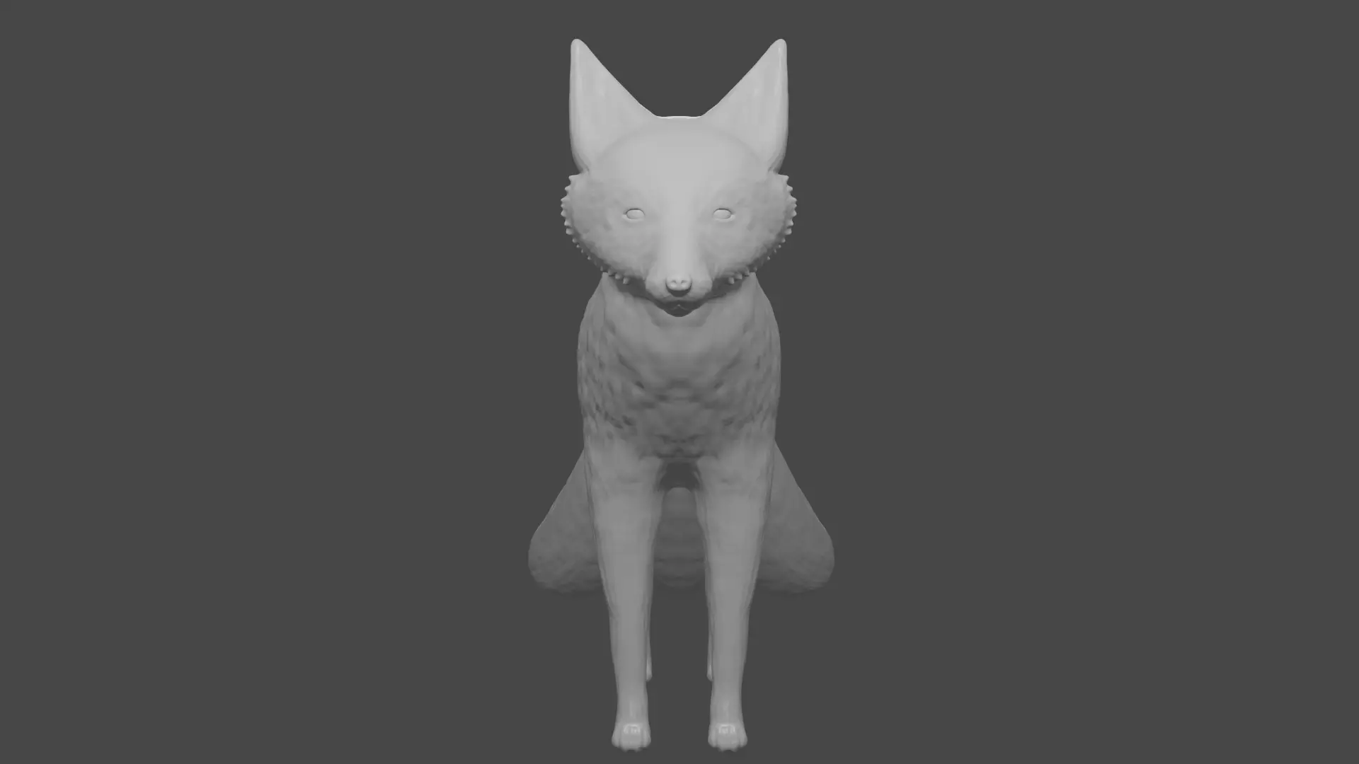 Kitsune 3D print model_0