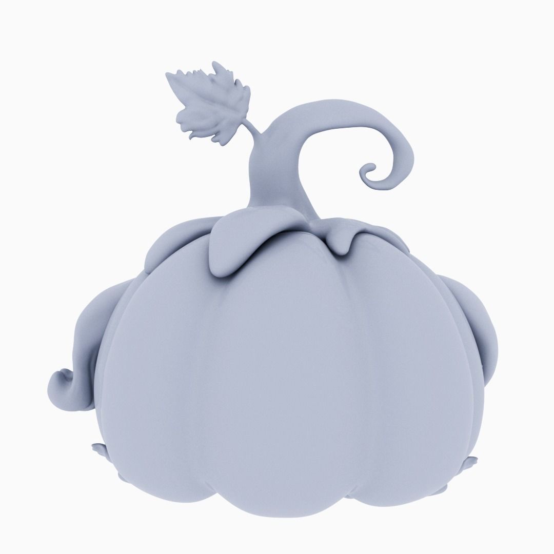 HALLOWEEN SCARY PUMPKIN 3D print model_4