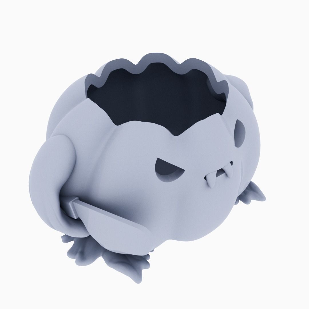 HALLOWEEN SCARY PUMPKIN 3D print model_2