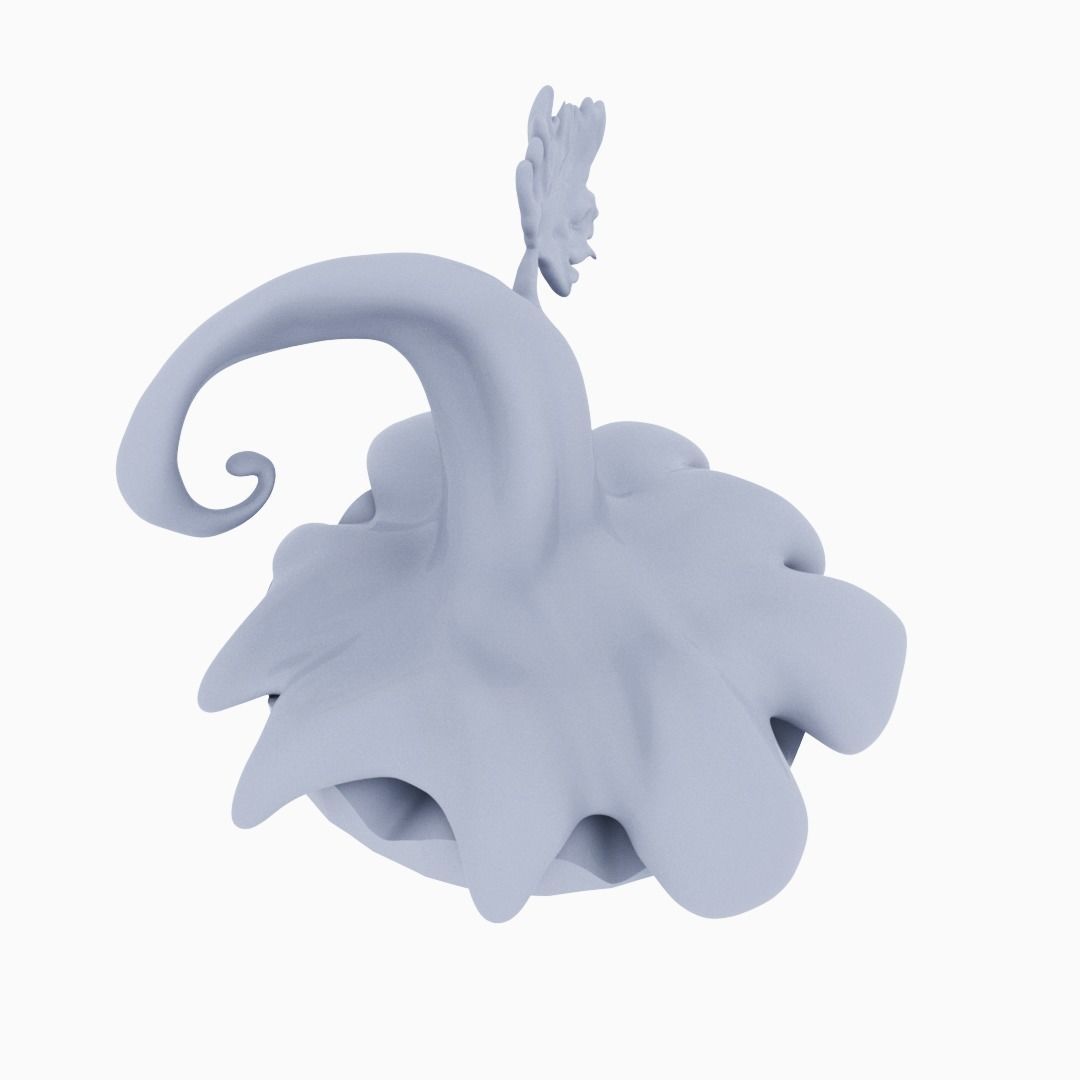 HALLOWEEN SCARY PUMPKIN 3D print model_3